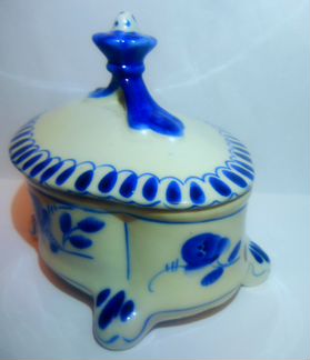 Шкатулка Гжель