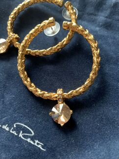 Серьги Oscar de la Renta новые