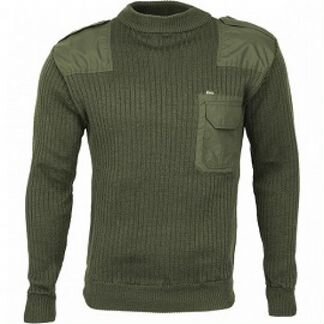 Свитер вязанный армейский (хаки)