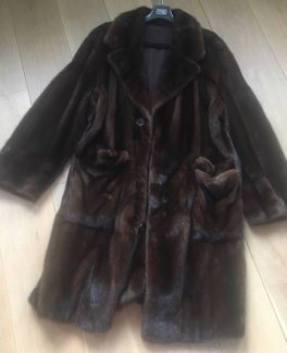 Пальто мужское норковое