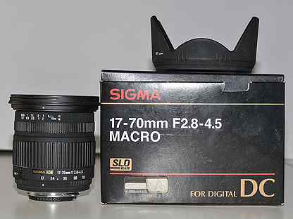 Sigma dc 17 70mm 2.8