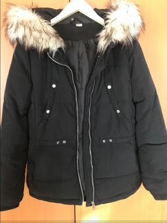 Осенняя куртка H&M’ /парка с мехом на синтепоне
