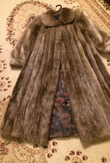 Шуба из бобра