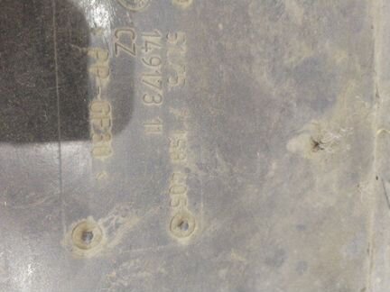 Защита днища левая Bmw X6 E71 N57D30A 2012