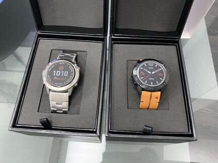 Garmin Fenix 6X Sapphire Black Leather / 6X Solar