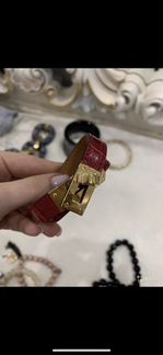 Браслет Hermes под кожу крокодила