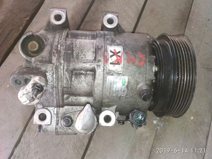 Компрессор кондиционера Hyundai SantaFe 2