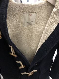 Пальто zara утеплённое