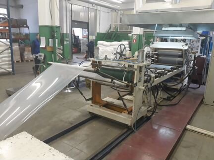 Экструзионная линия по производству плёнки PP/PS/G