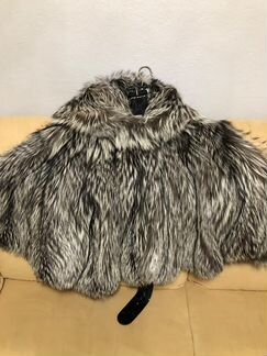 Итальянская шуба из чернобурки