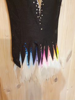 Купальник гимнастический для выступлений Танцующие