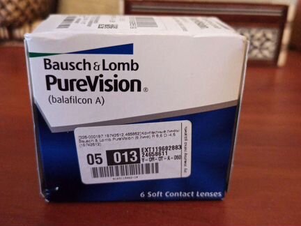 Контактные линзы Pure Vision -4,5