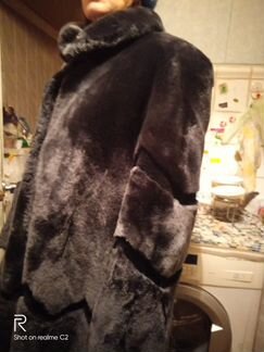 Шуба из мутона