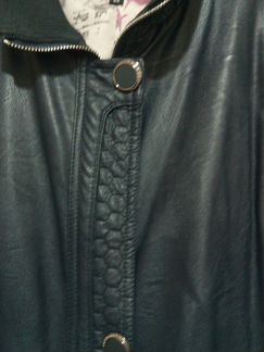 Куртка из кожзамаменителя р 62