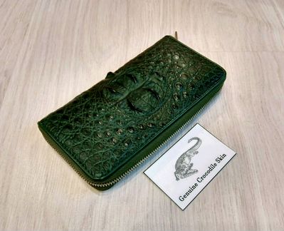 Кошелек портмоне из крокодиловой кожи Тайланд