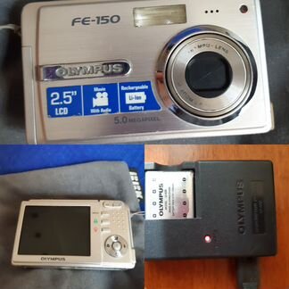 Компактный цифровой фотоаппарат 2.5 мп Olympus