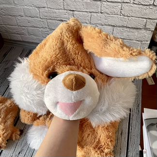 Детский новогодний костюм зайчика