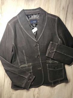 Куртка кожаная 48 новая