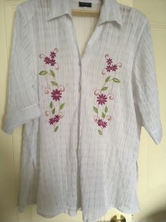 Блузки новые больших размеров