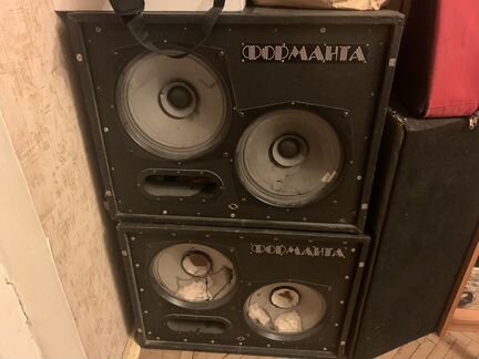Колонки форманта ас-01 на динамиках 4А-32В