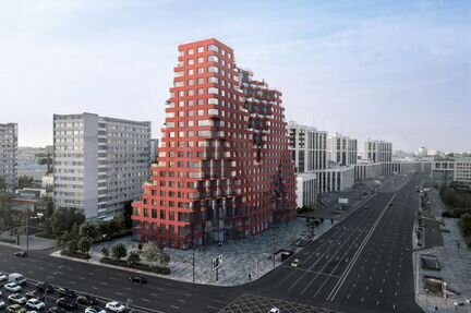 2-к апартаменты, 75.4 м², 8/19 эт.