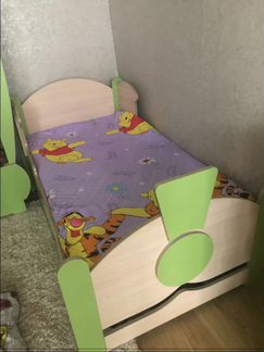 Продам растущую кроватку для деток