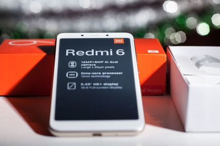 Смартфон xiaomi redmi 6 3/64gb