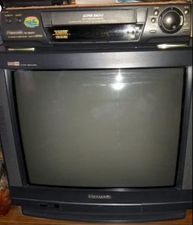 Телевизор и видеомагнитофон Panasonic 21 дюйм