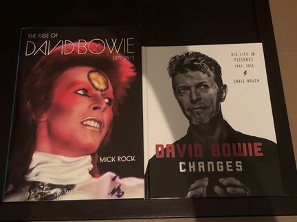Книги о Дэвиде Боуи подарочные новые