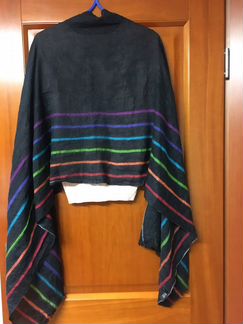 Шарф.Шерсть.Blest.Стильная полоска