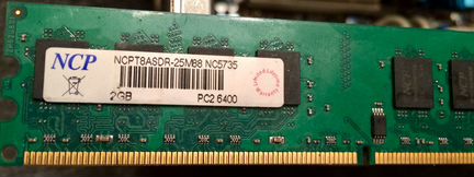 Оперативная память NCP 2GB DDR2 PC2-6400