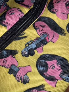 Жёлтая поясная сумка Nikita Gruzovik