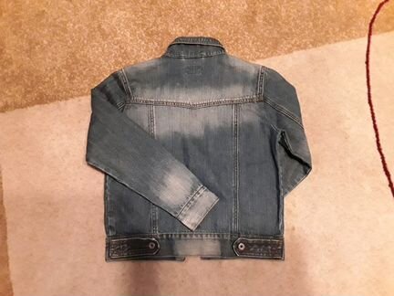 Куртка джинсовая новая на рост 140-146